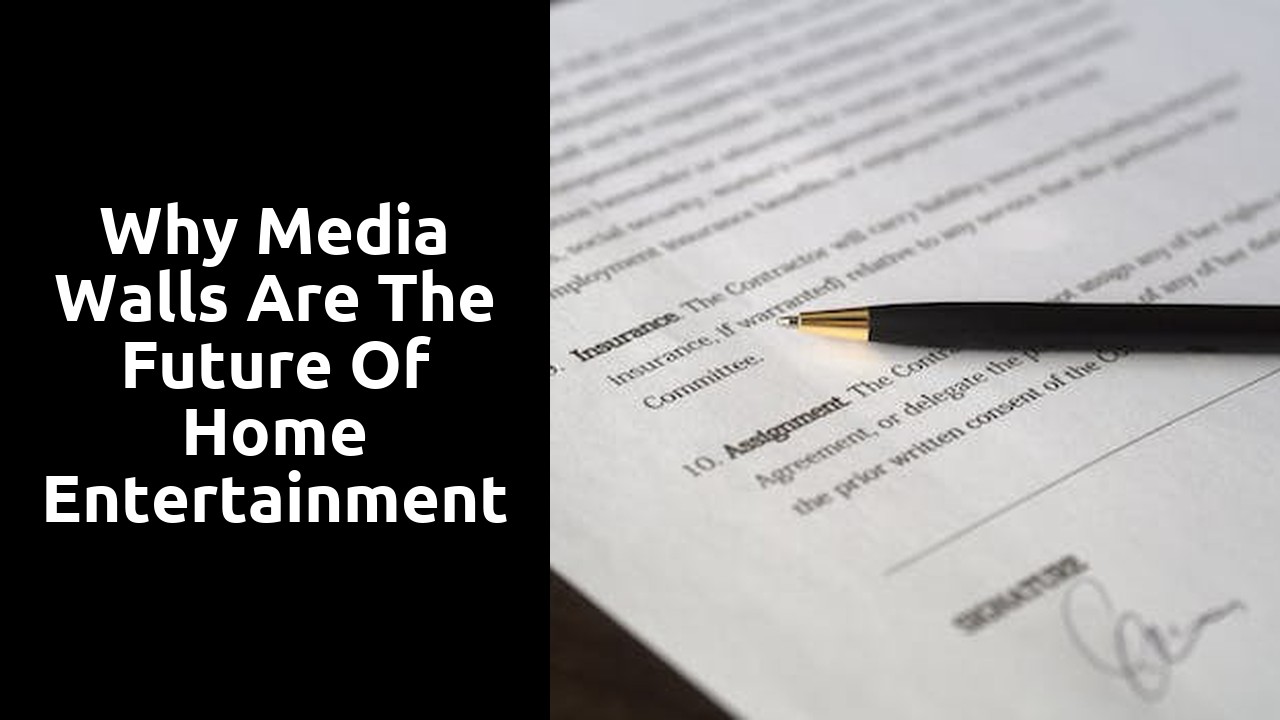 Why Media Walls Are The Future Of Home Entertainment