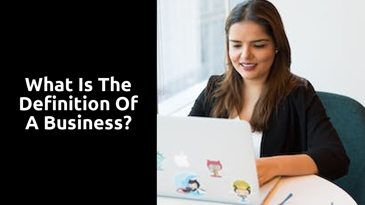 What is the definition of a business?